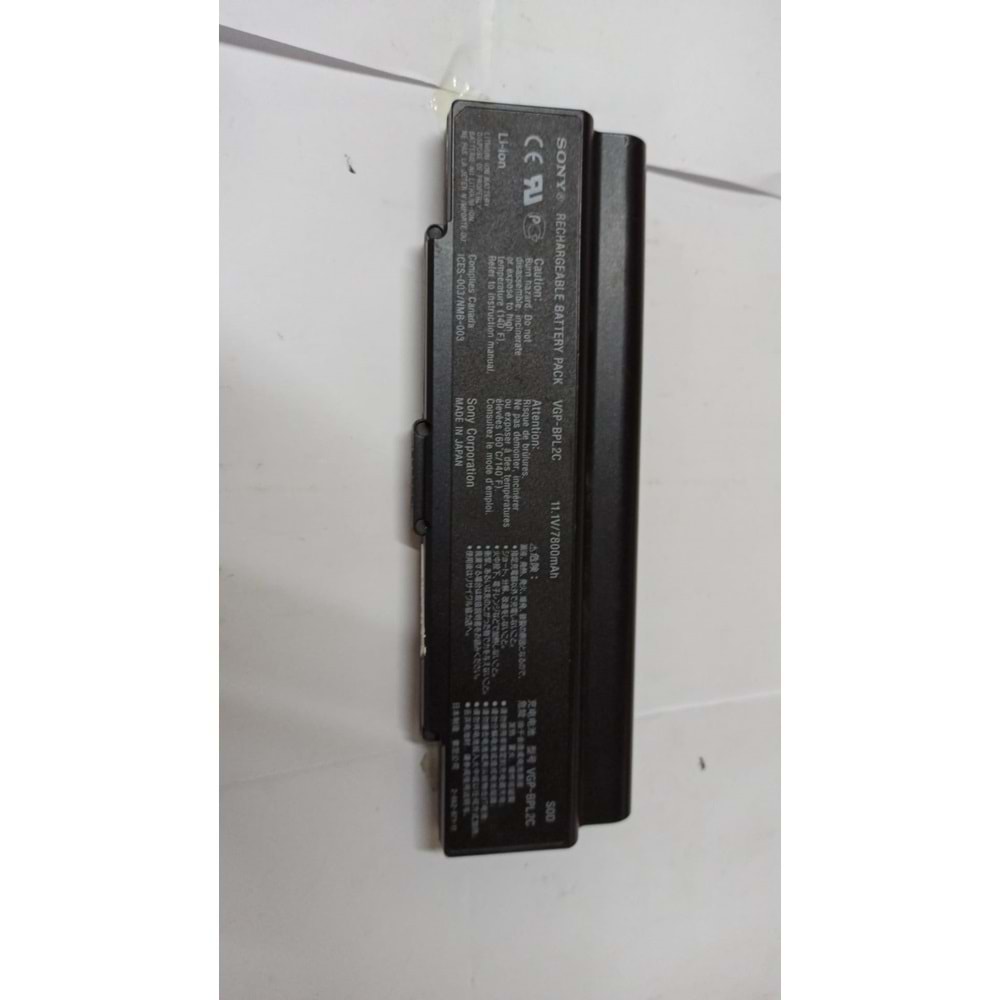 Sony Vgp-Bpl2, Vgp-Bpl2C Batarya Pil Battery