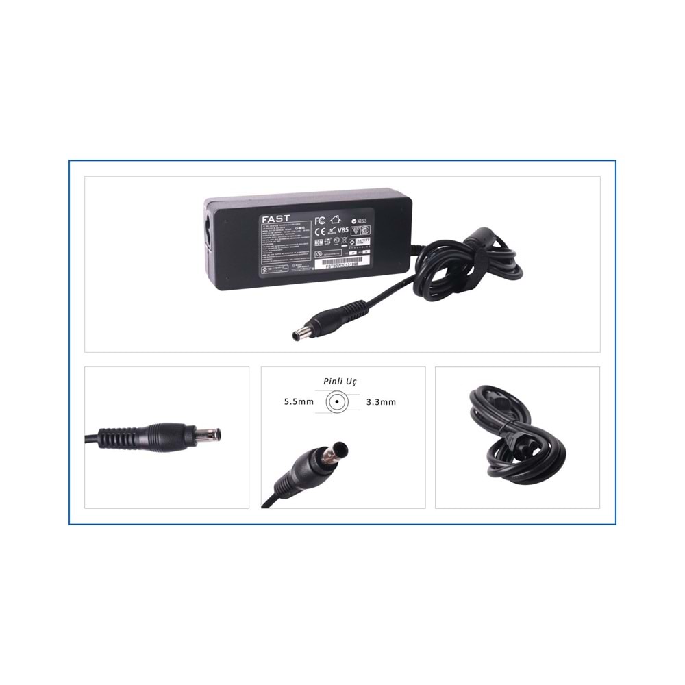 Samsung CMADP074 19V 4.74A (5.5x3.0mm) Fast Şarj Adaptörü