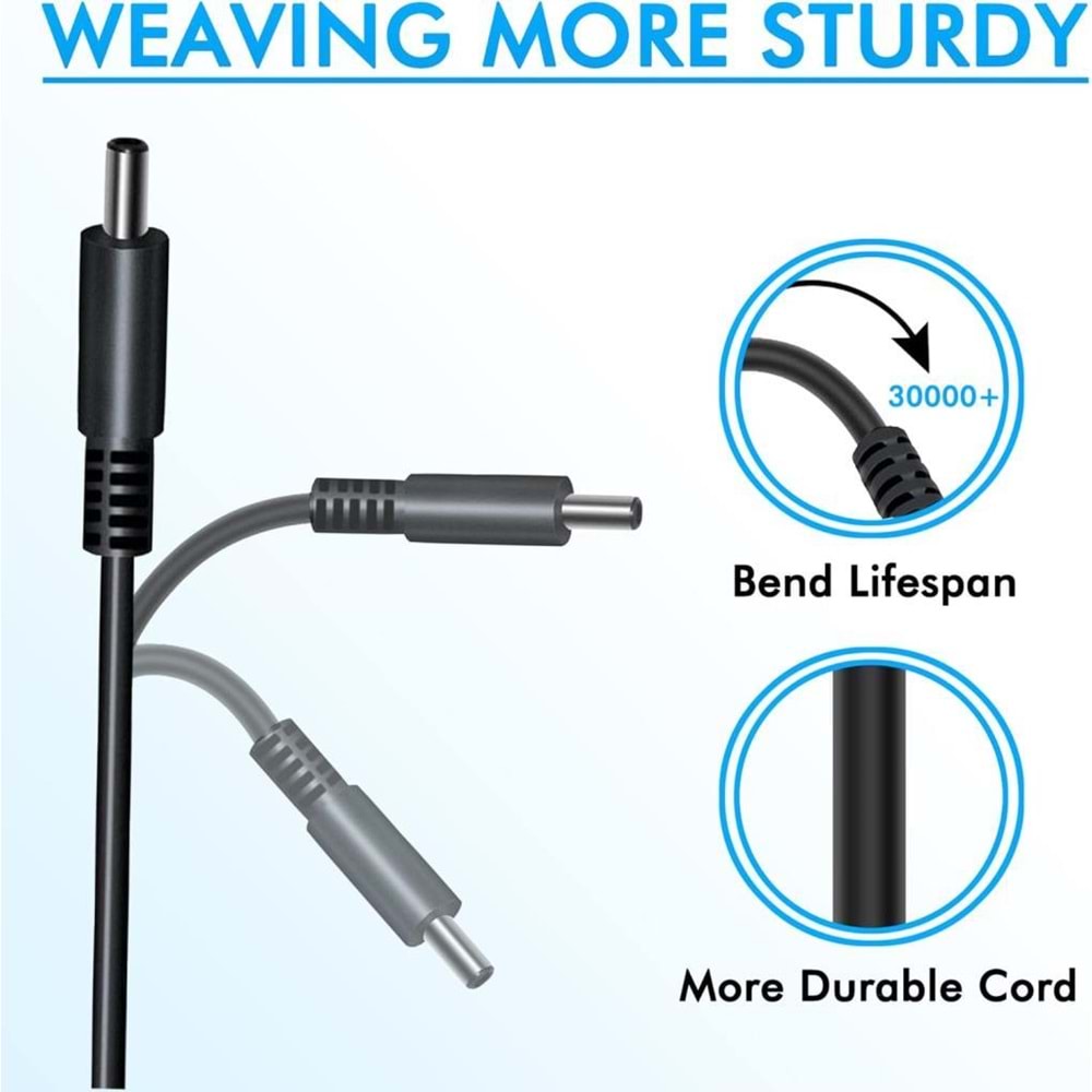 FAST CU46 19.5V 6.7A 130W ADAPTER (DELL 4.5 X 3.0MM/PİN) CUADP046