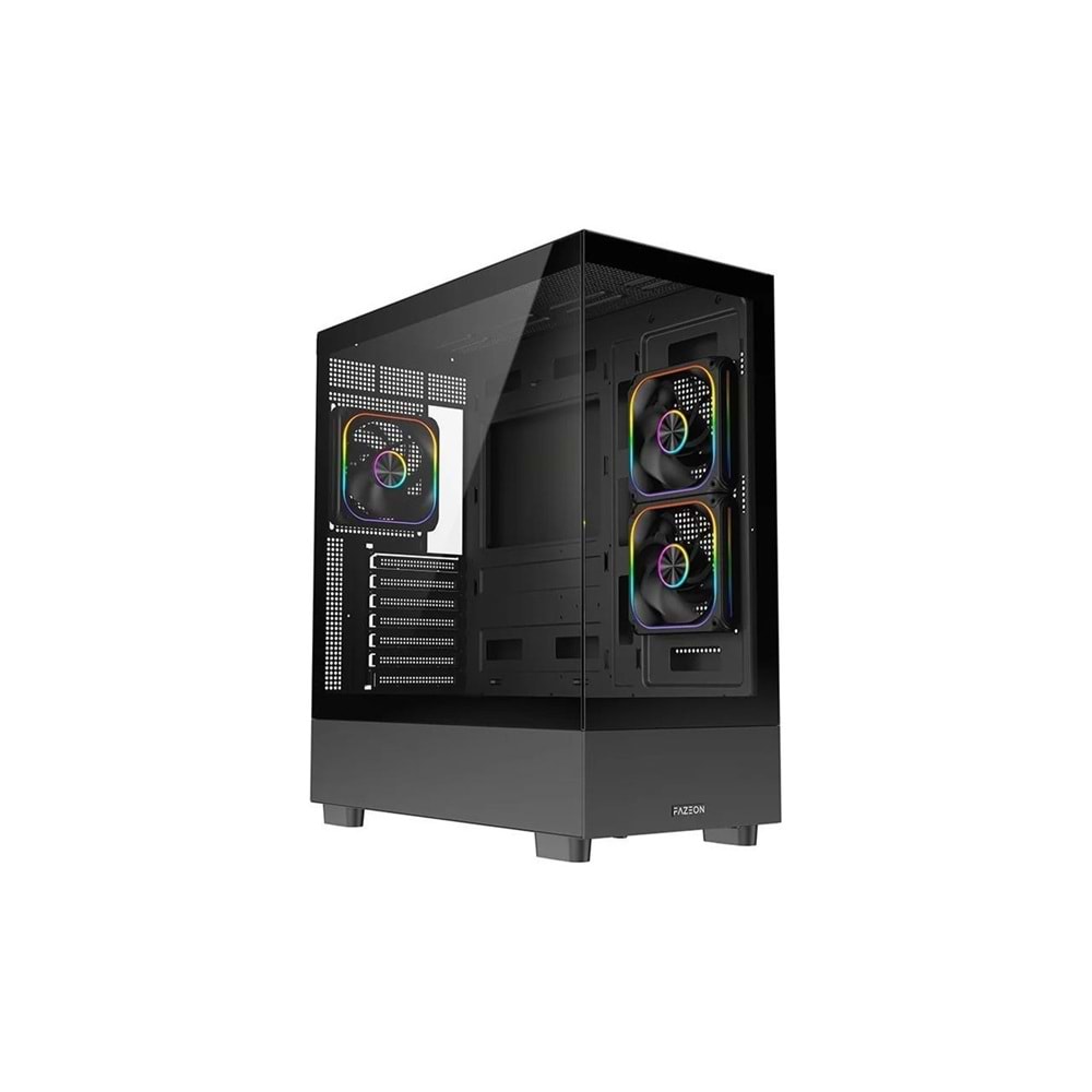 Fazeon F2 750W 80+ Bronze Argb 3X120MM Fanlı Atx Siyah Gamıng Kasa - 750 Watt