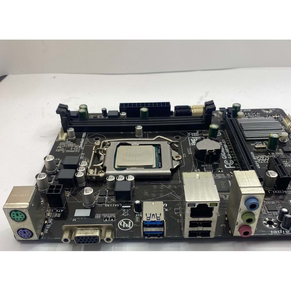 GIGABYTE GA-H81M-S1 1150 PİN ANAKART + PENTİUM G3220 CPU