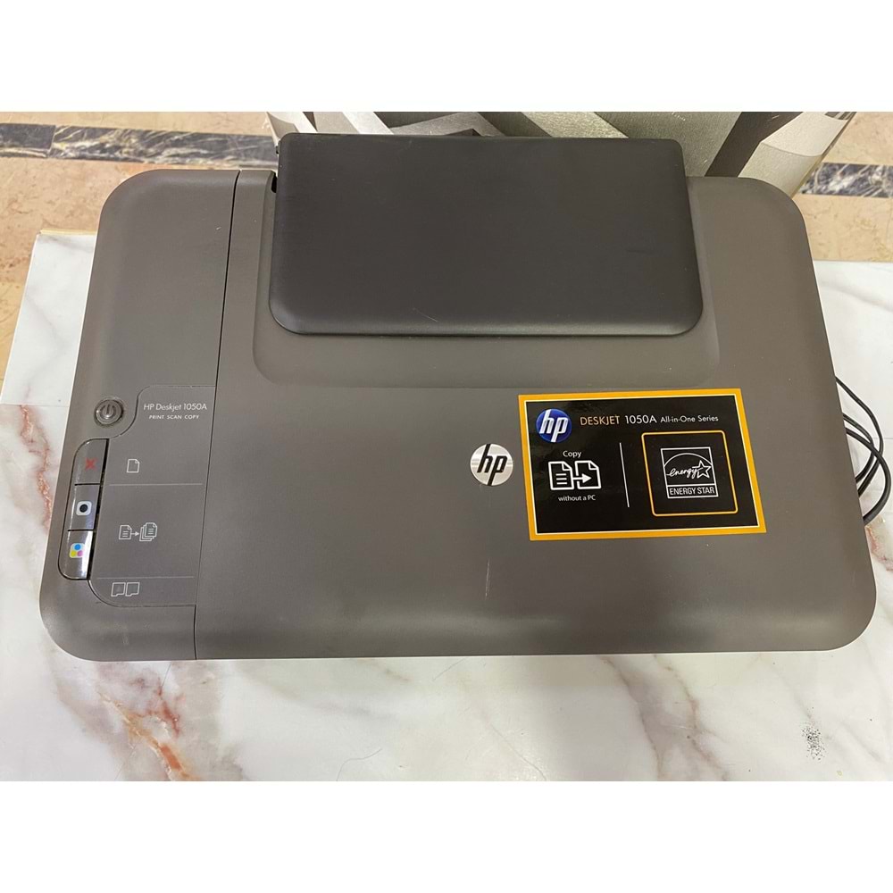 HP Deskjet 1050A Hepsi Bir Arada Yazıcı-Kartuşları Yok
