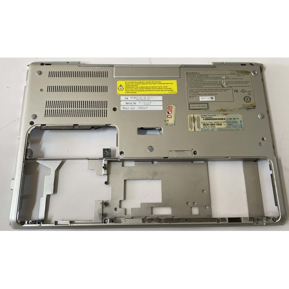 Sony Vaio VPCSB VPC-SB PCG-4121GM Alt Kasa