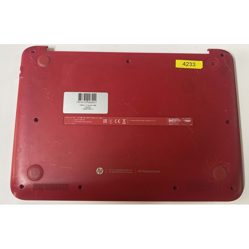 HP Pavilion x360 11-n011dx Alt Kasa 784782-001 AP150000A60