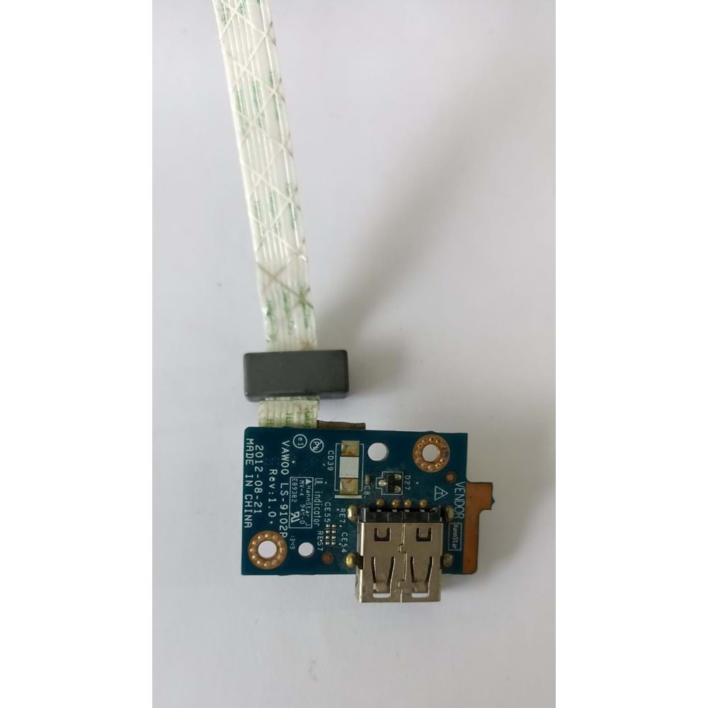 Dell inspiron 17 17R 3721 USB Port Board Kablolu LS-9102P CN