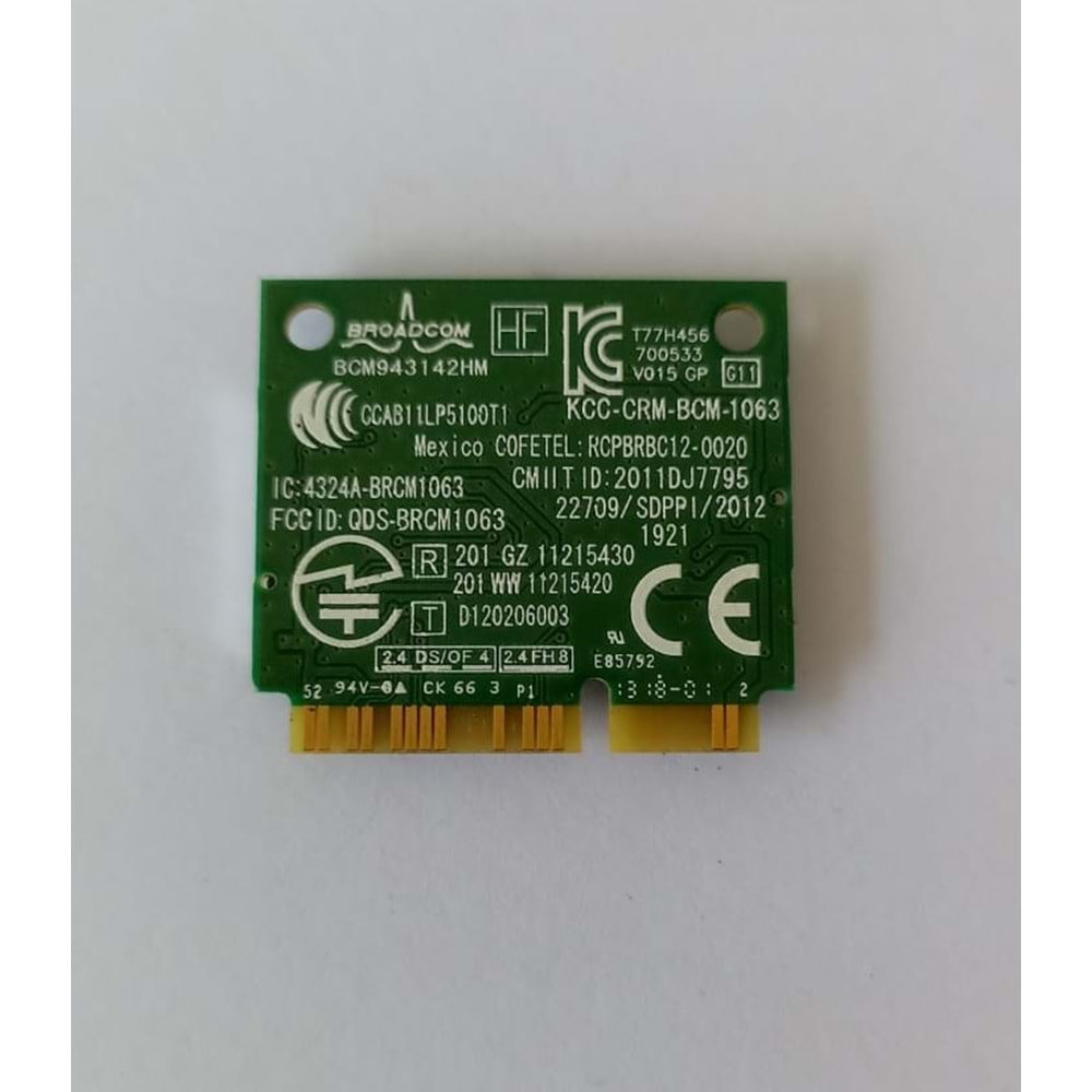 Broadcom E200126237-01S1 Wireless Card Wifi + Bt Combo Wlan Card