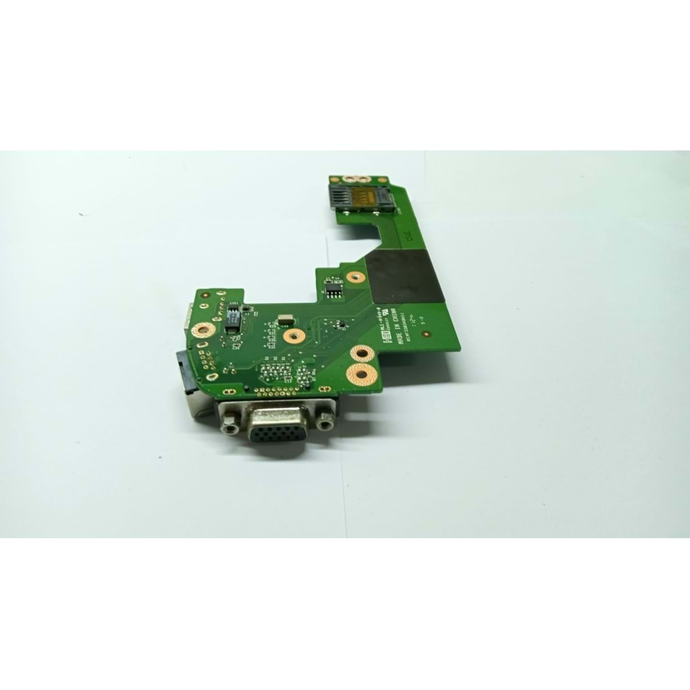 Dell Latitude E5420 USB SD Kart Ethernet VGA Port Board