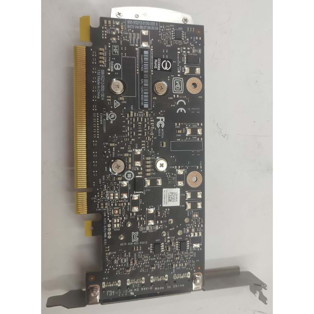 NVİDİA QUADRO P400 GRAFİK KARTI 2GB