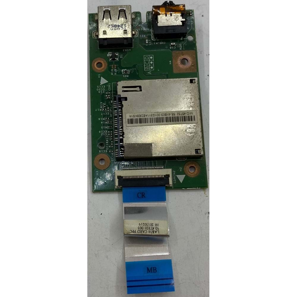 Lenovo B590 3761 Notebook Usb Audio SD Kart Board