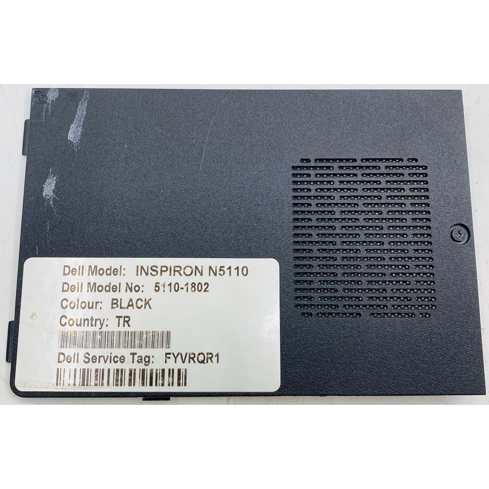 Dell Inspiron N5110 Alt Kasa Kapak