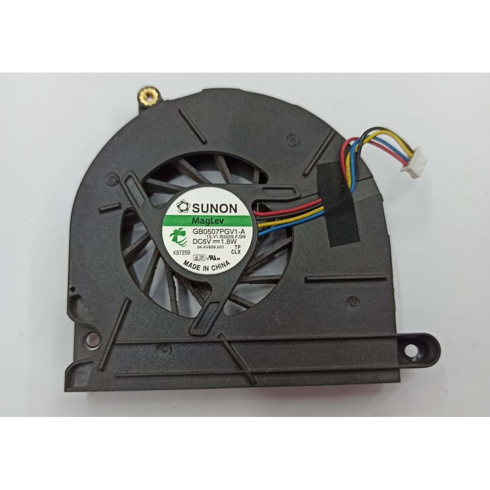 HP EliteBook 8530, 8530P, 8530W Notebook Cpu Fan 4 Pin