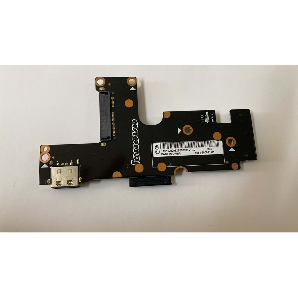 Lenovo Yoga 13 2191 20175 20265 Notebook SD Kart Okuyucu USB Port Board