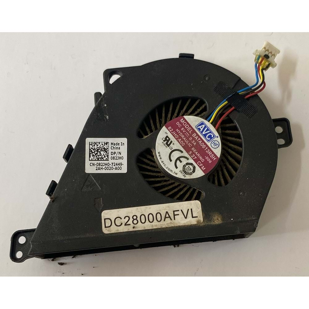 Dell Latitude E5430 Fan Cpu İşlemci Fanı CN-082JH0-72449-2AH-0020-A00