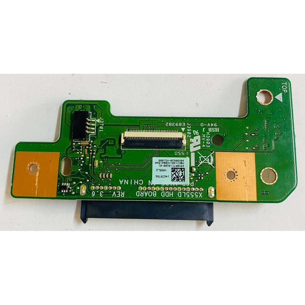 Asus X555 - X555L - X555LD HDD Connector Bağlantı Kartı REV 3.6