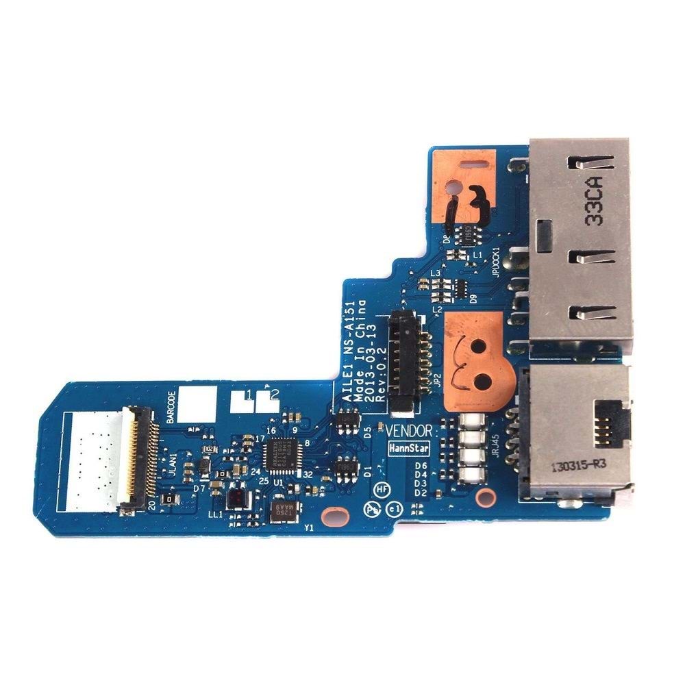 Lenovo ThinkPad E540 RJ45 E531 Dc Power Jack Kartı