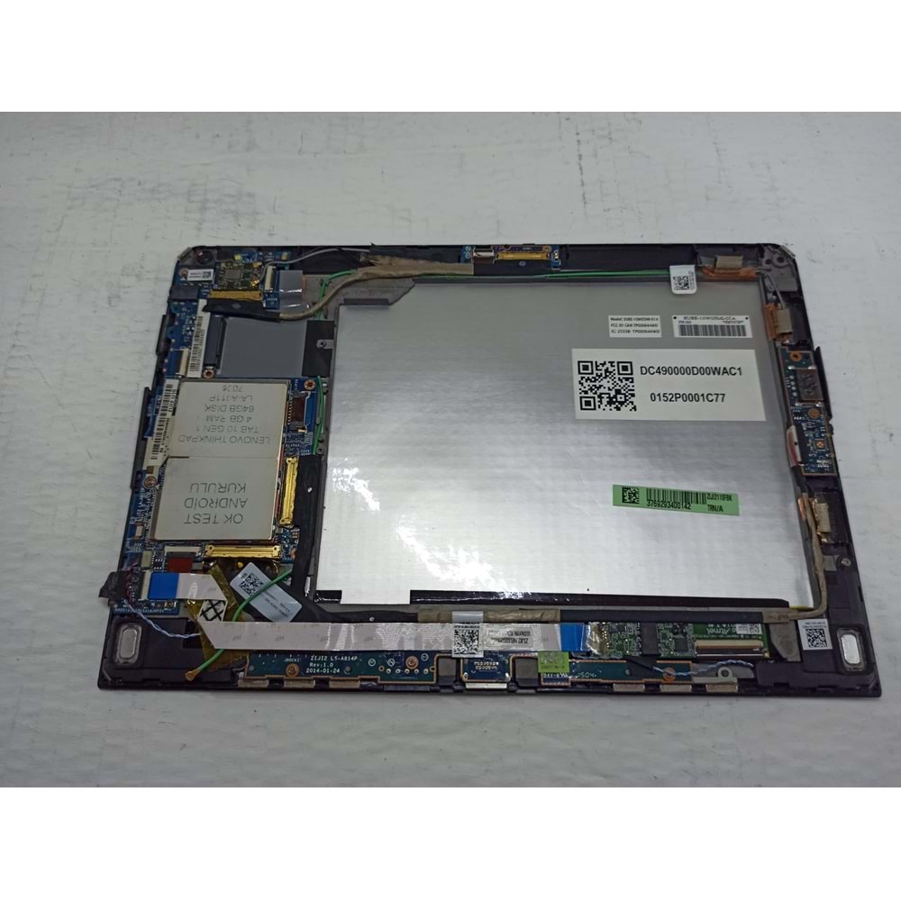 Lenovo ThinkPad 10 - 20C3CTO1WW 10.1 Dokunmatik LCD Panel 00HW995