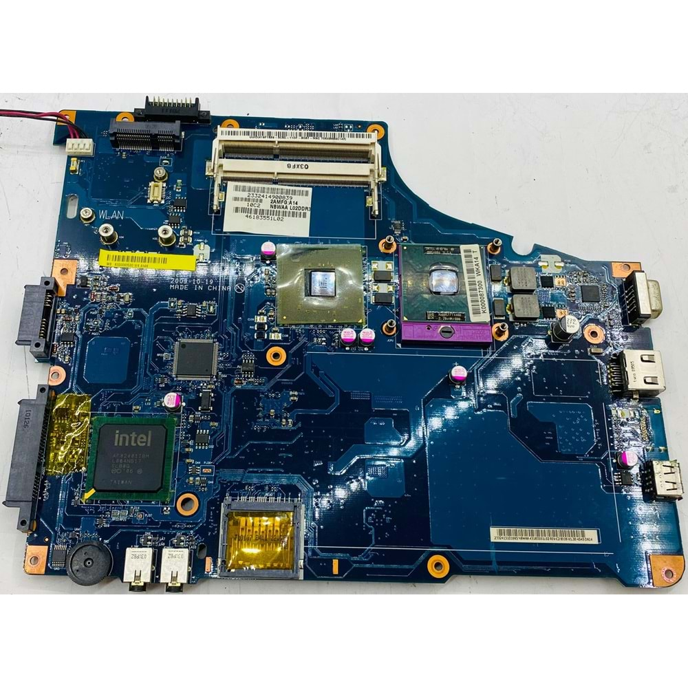 Toshiba L450-18P L450 L455 GL40 LA-5822P DDR3 Anakart