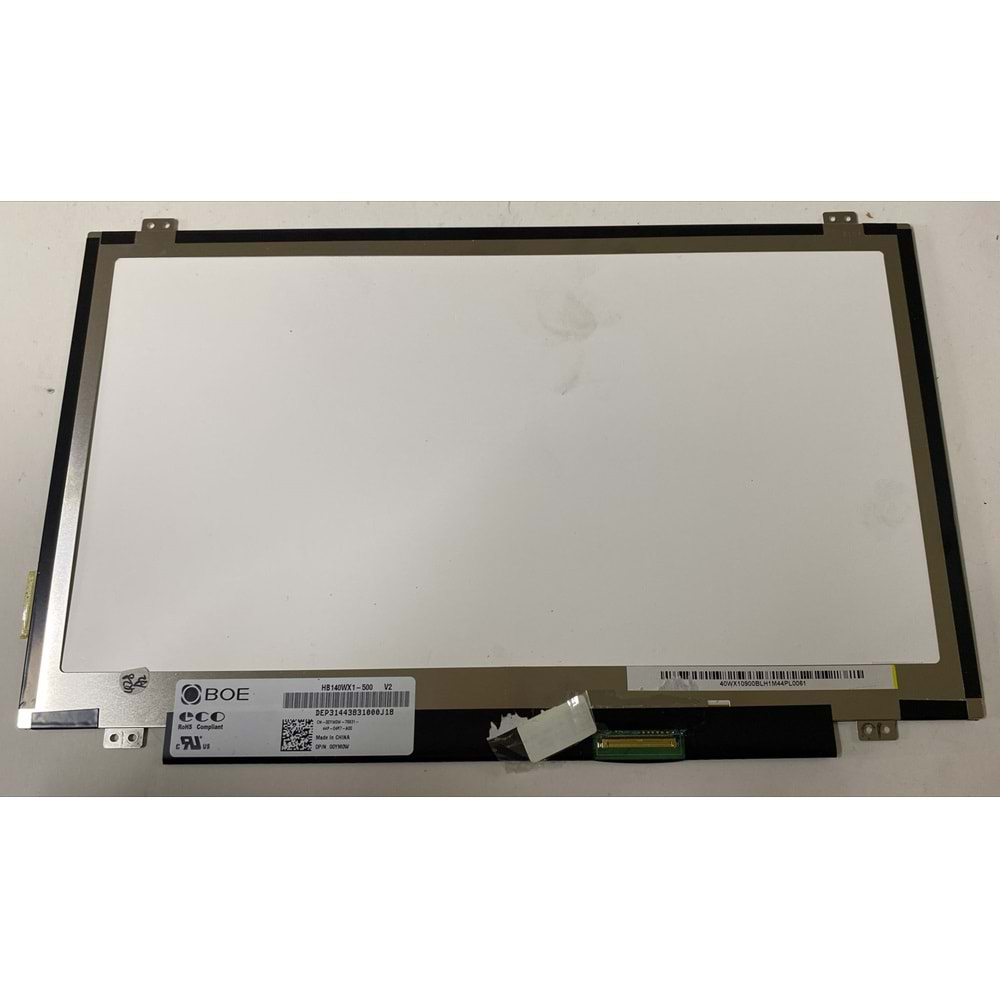 BOE HB140WX1-500 Ekran 14 Slim 40 Pin Panel 1366X768