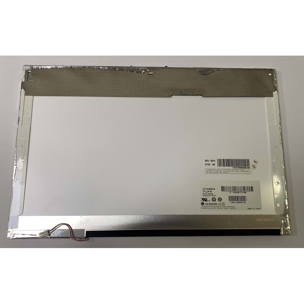 LP154WX4 (TL) (A4) 15.4 40 PinNotebook Ekran Paneli-Sorunsuz