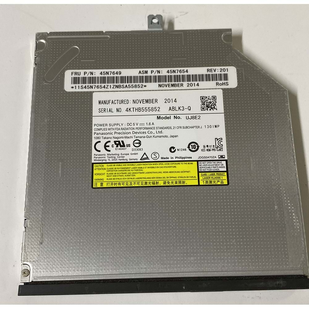 Lenovo Thinkpad T400 T440P T410 SATA CD-RW DVD-RW -UJ8E2