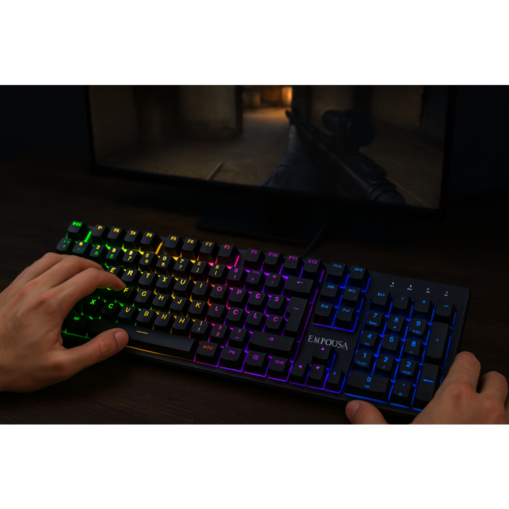 İnca IKG-440T Türkçe USB Empousa Blue Switch Mekan