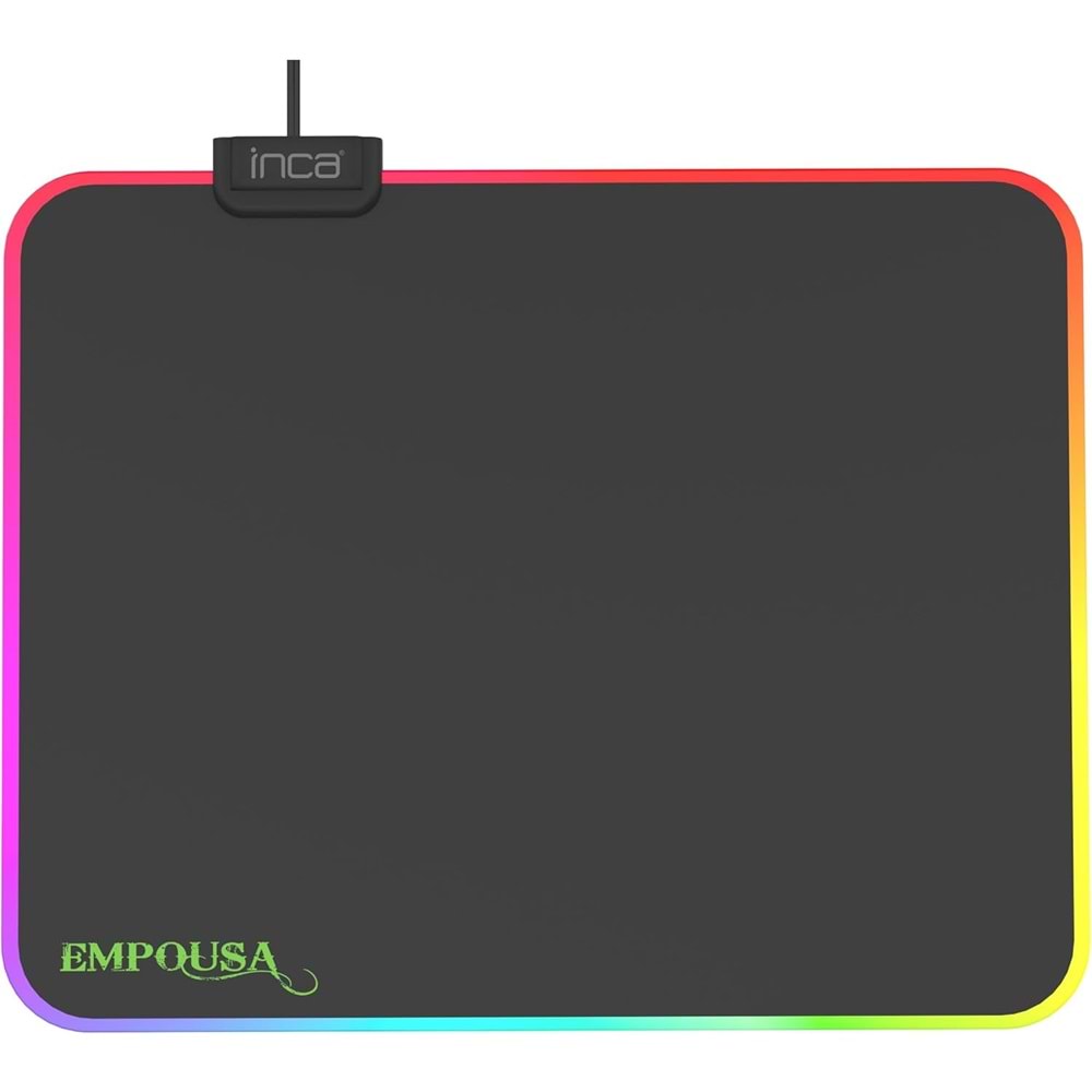 INCA IMP-024T EMPOUSA RGB 7 LED MEDIUM MOUSEPAD (320X270X3MM)