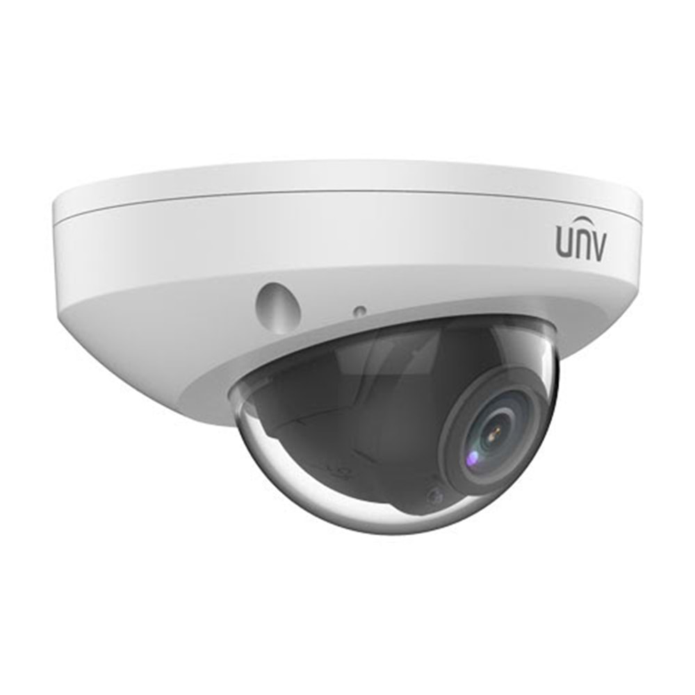 UNV 4 MP DOME IP KAMERA , SABİT LENS , DAHİLİ SES VE SES GİRİŞİ IPC314SR-DVPF28