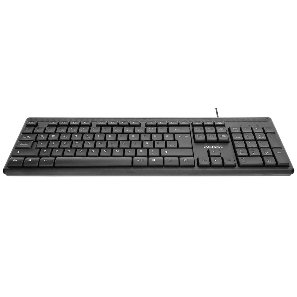 Everest KB-1002 Siyah USB Q Standart Klavye