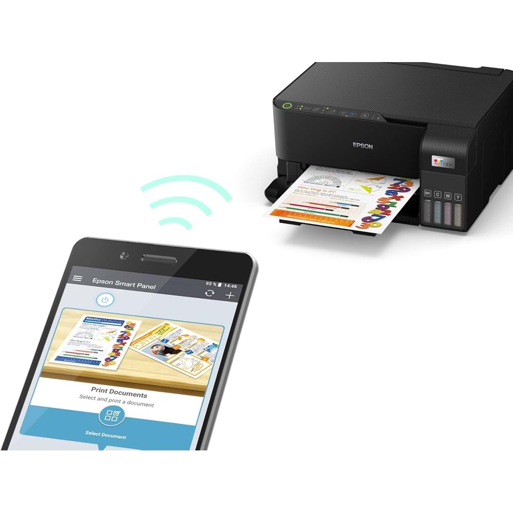 EPSON ECOTANK L3550 A4 Çok Fonksiyonlu Yazıcı