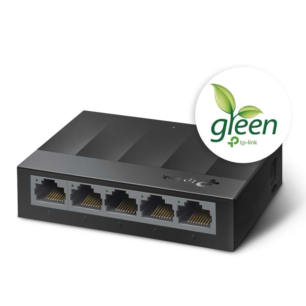 Tp-Link LS1005G 5-Port 10/100/1000Mbps Masaüstü Switch