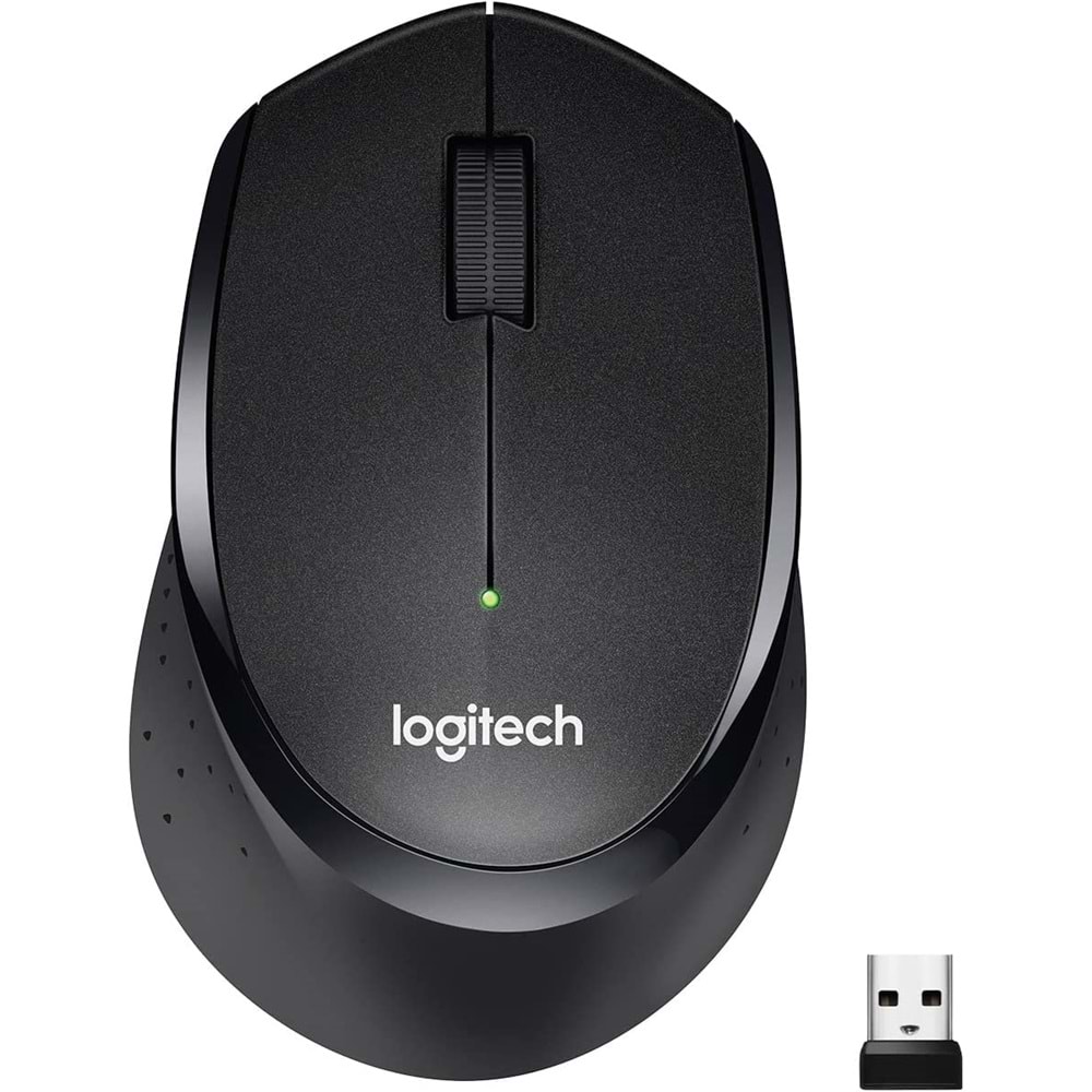 Logitech M330 Sessiz Kablosuz Mouse, PC, Mac, Dizüstü Bilgisayar için, USB