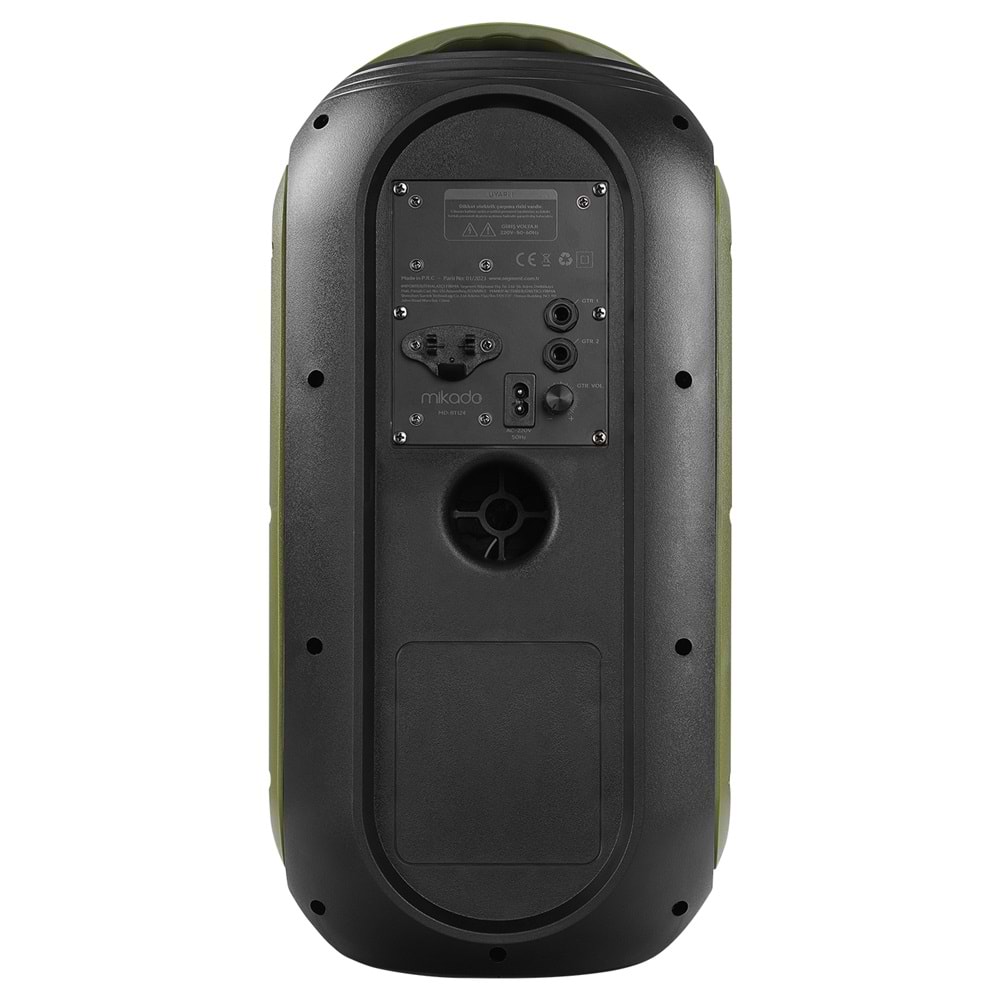 Mikado MD-BT124 30W USB/BT/TF/TWS Kablosuz Mikrofonlu Öğretmen/Toplantı Anfisi