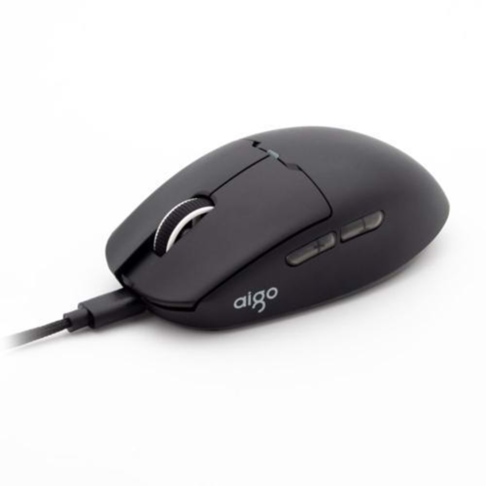 AIGO GM80 PLUS Bluetooth 12000 DPI Siyah Mouse2.4G Wireless