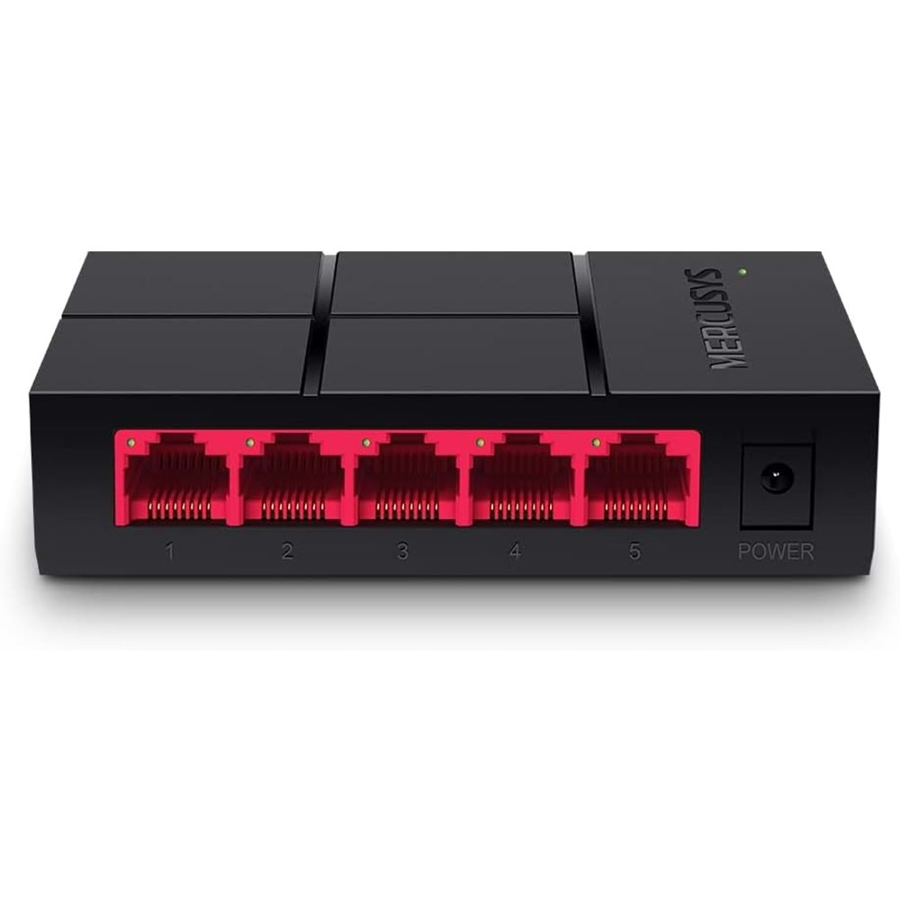 Mercusys MS105G, 5-Port 10/100/1,000 Mbps Masaüstü Switch