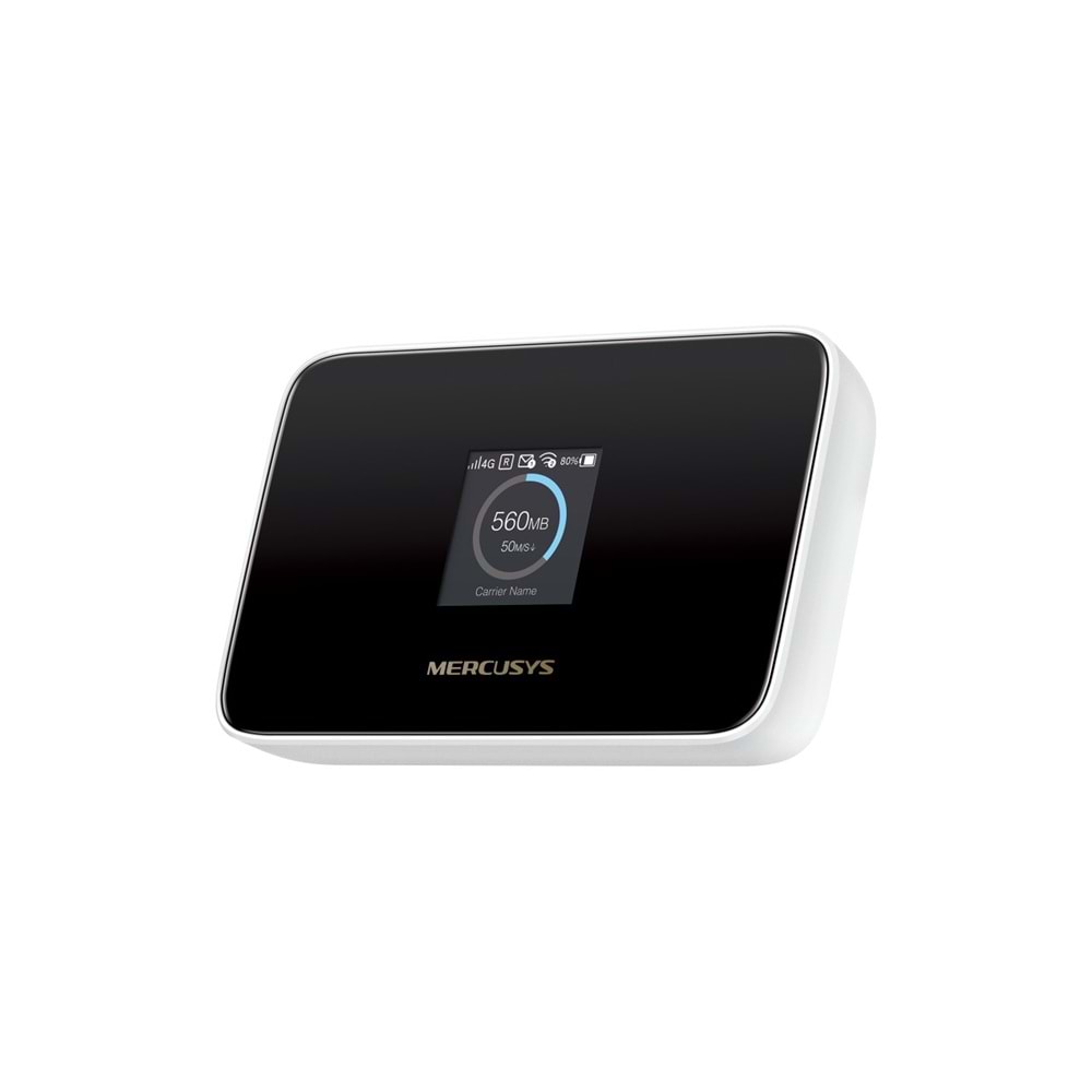 Mercusys MT115 | 4g Lte Mobil Wi-Fi 6 Taşınabilir Modem | 150 Mbps 4g Hızı | 2400 Mah Pil ile 10 Saat Kullanım | Bilgi Ekranlı | 10 Cihaz