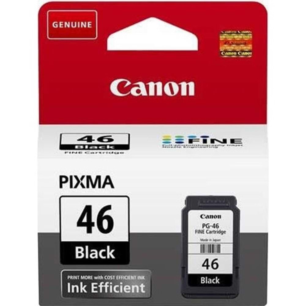 Canon Pg-46 Kartuş Siyah
