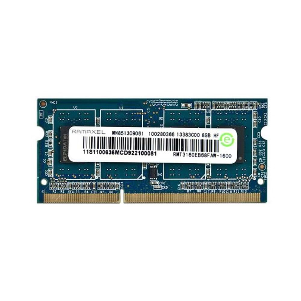 8GB DDR3-1600 SODIMM Ramaxel RMT3160EB68FAW-1600 Laptop Memory RAM