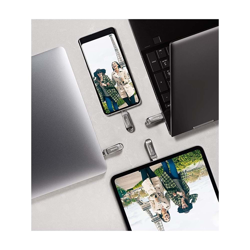 Sandisk Ultra Dual Drive Luxe 256GB USB 3.1 Type-C SDDDC4-256G-G46