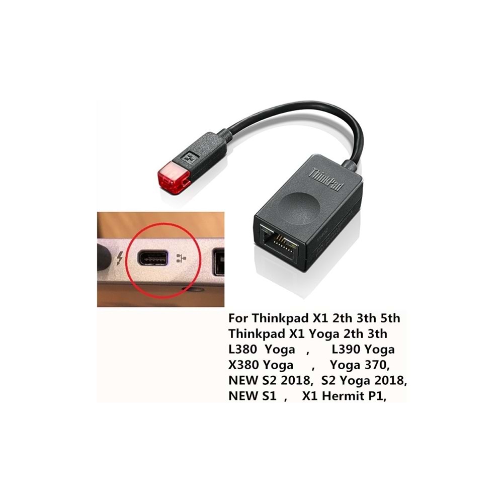 Lenovo Thinkpad Ethernet Extension Kablo
