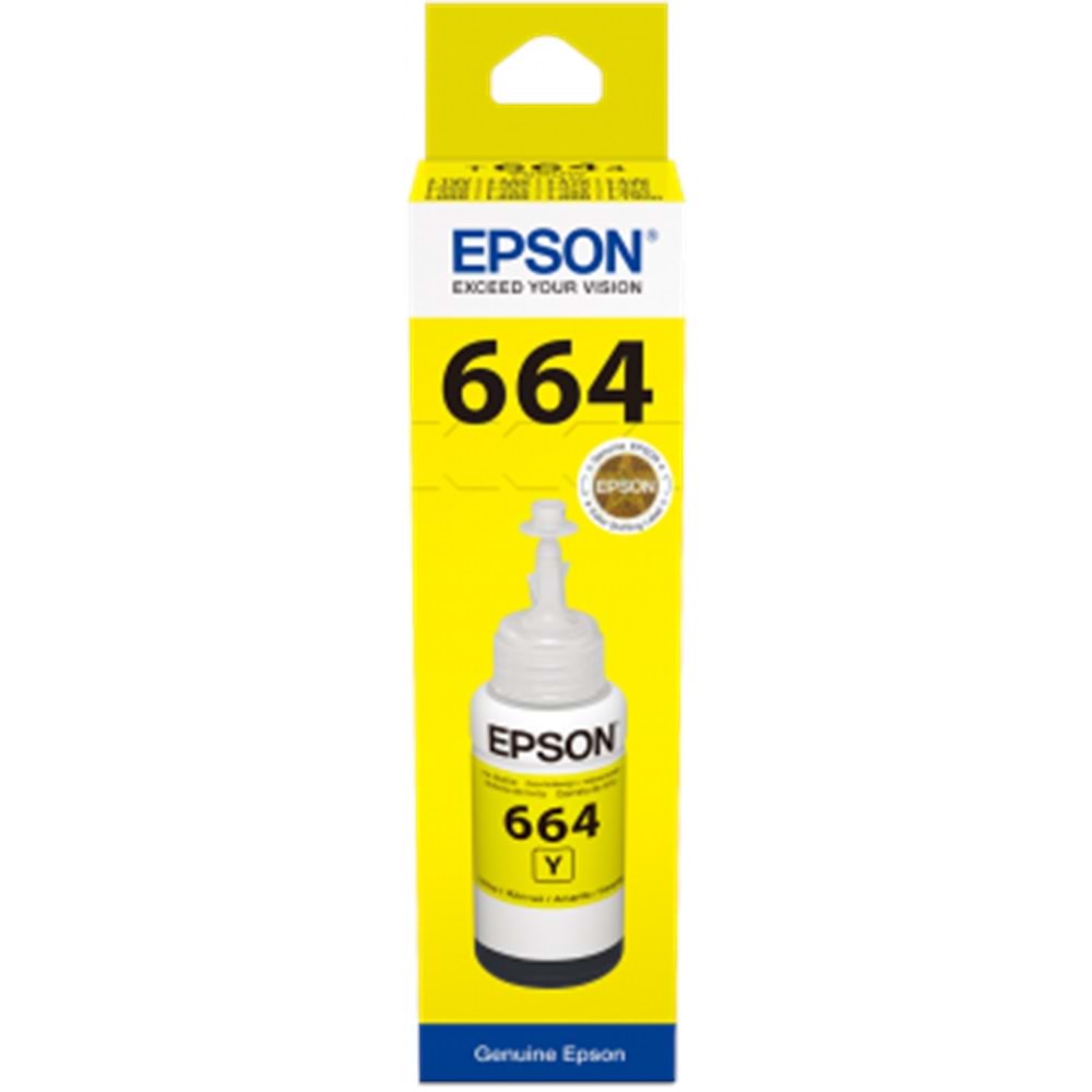 Epson T6644 Sarı Mürekkep 70ML L355 L365 L210 L220 L565 L550 Orjinal