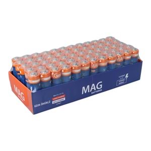 26171 - MAG BATTERIES MG-26171 KARBON ÇİNKO AA 60LI KALEM PİL (AA R6 UM-3)