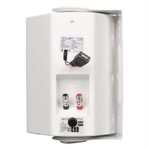 MagicVoice F-LHY4S 4'' (10 CM) Hat Trafolu Duvar Tipi Sütun Hoparlör (10W RMS / 150W Peak - MP3 USB Uyumlu) - Beyaz