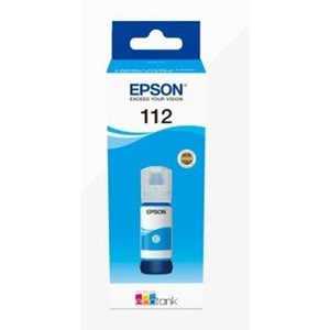 EPSON C13T06C24A 112 CYAN MÜREKKEP KARTUŞ 6.000 SAYFA 70ML L15160 L15150