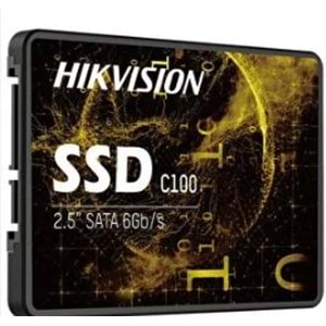 Hikvision SSD C100 2.5 inç Katı Hal Diski, 240 GB, Siyah HS-SSD-C100