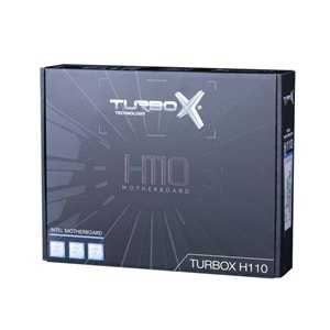 Turbox WorkProf R H110 Sata,M2 Ddr4 3200MHz Usb 3.0 Vga Hdmi Ses G.Lan 1151P 6.7.8.9. Gen Anakart