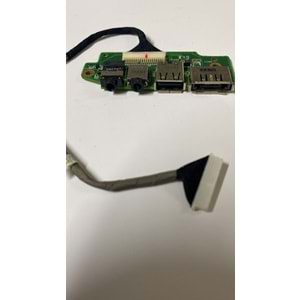 Asus N61 N61V N61VG USB e-Sata Audio Jack Board Rev:1.1 60-NXDAU1000