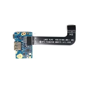 Lenovo X1 Carbon Gen3 20A7 20A8 20BS 20BT Orijinal Usb Port Board