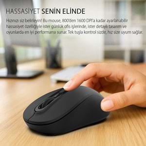 Inca Iwm-288T Bluetooth Sessiz Mouse