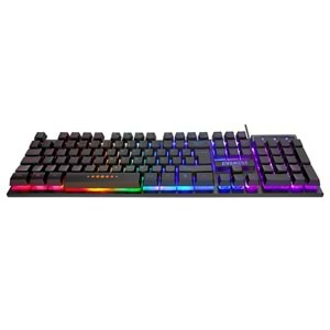 Everest KB-24 Siyah Rainbow Q Membrane Oyuncu Klavyesi