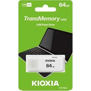 Kioxia 64GB U202 USB 2.0 Bellek (LU202W064GG4)